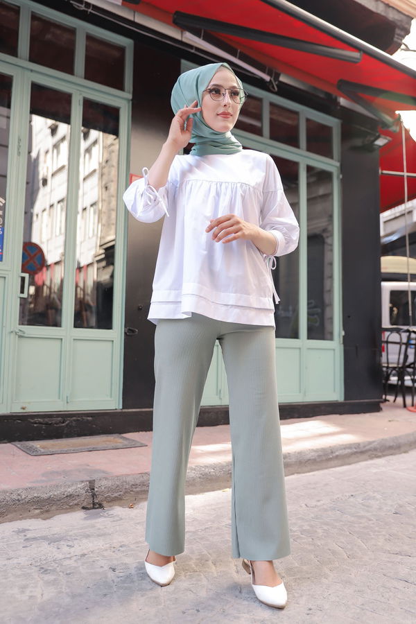4142 KASKORSE PANTOLON Yeşil - 4142 YEŞİL