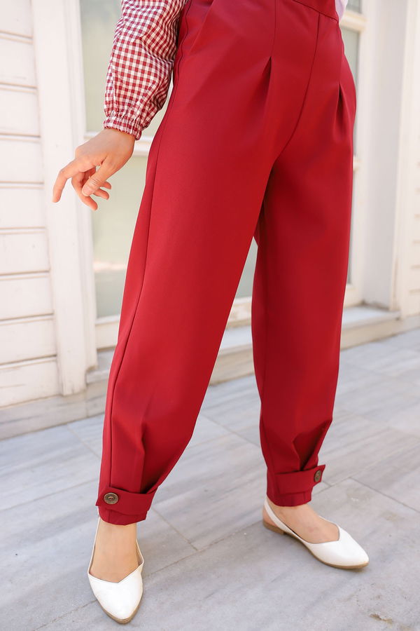 PANTOLON Bordo - 8563 BORDO