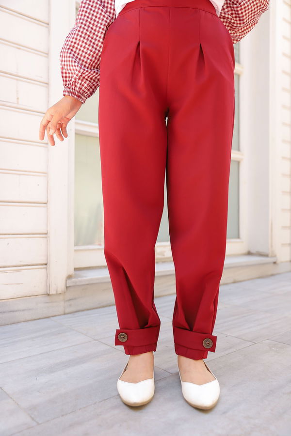 PANTOLON Bordo - 8563 BORDO