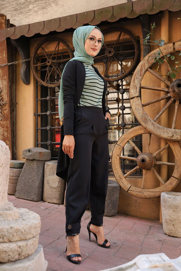 PANTOLON Siyah - 8563 SİYAH
