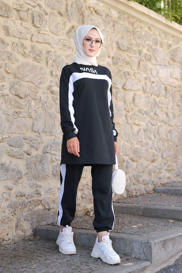 TUNIK PANTOLON Siyah - 8412