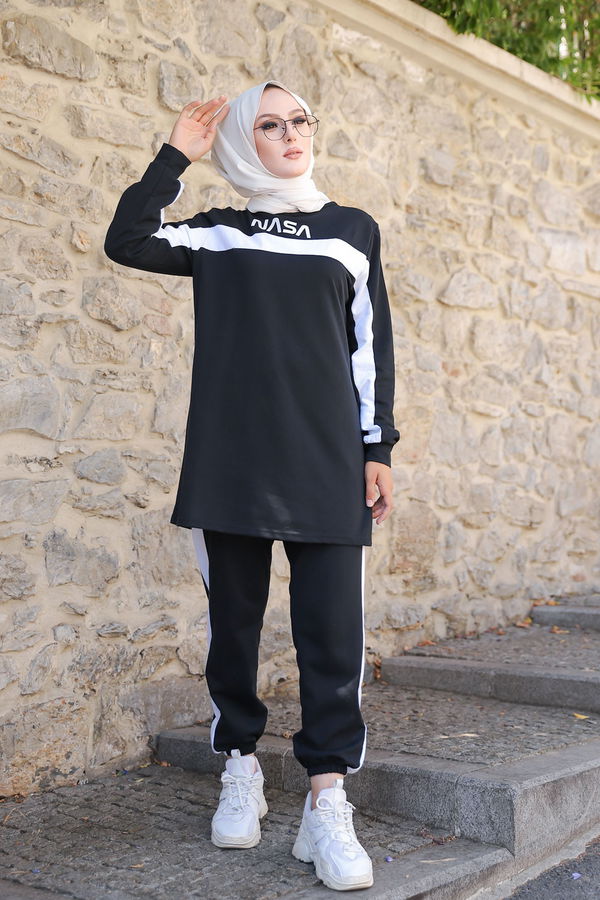 TUNIK PANTOLON Siyah - 8412