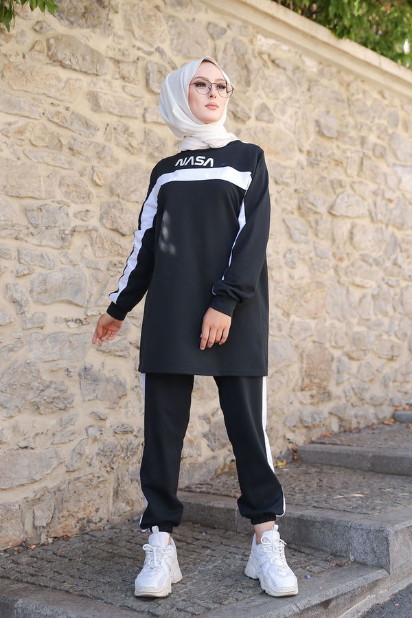 TUNIK PANTOLON Siyah - 8412
