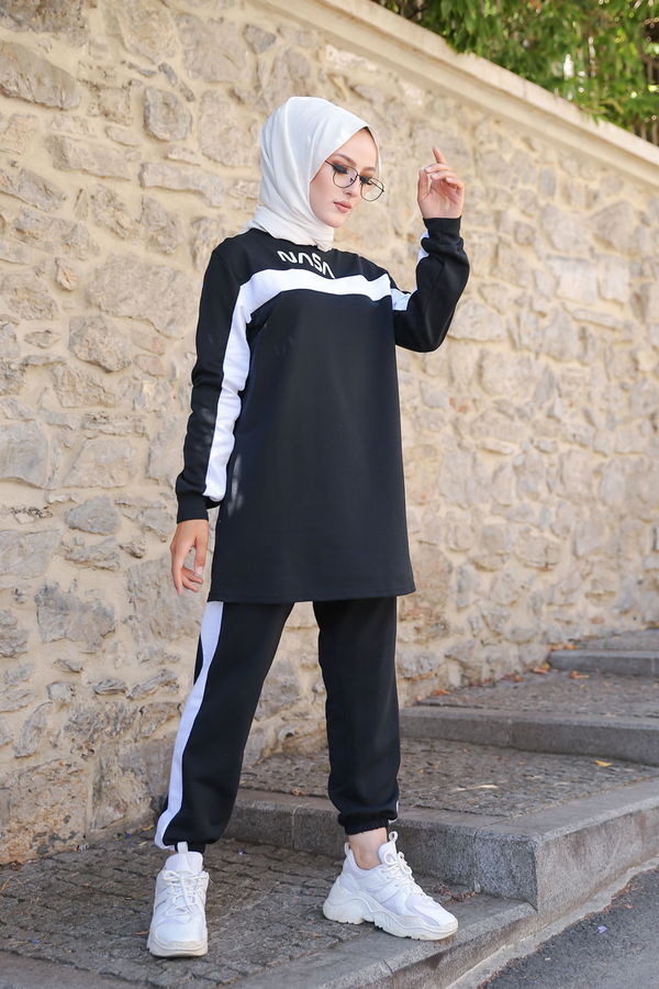 TUNIK PANTOLON Siyah - 8412