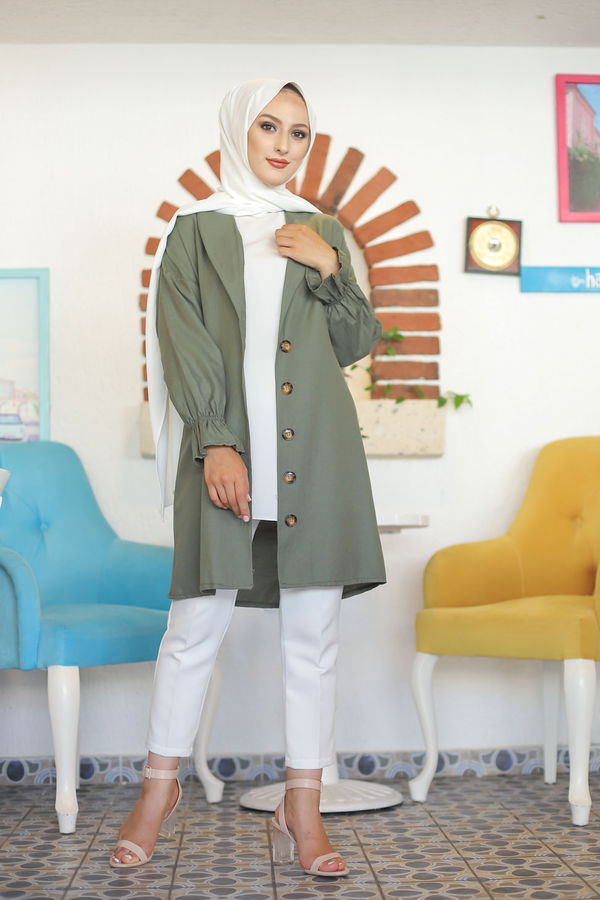 Ceket Haki - 3018 HAKİ