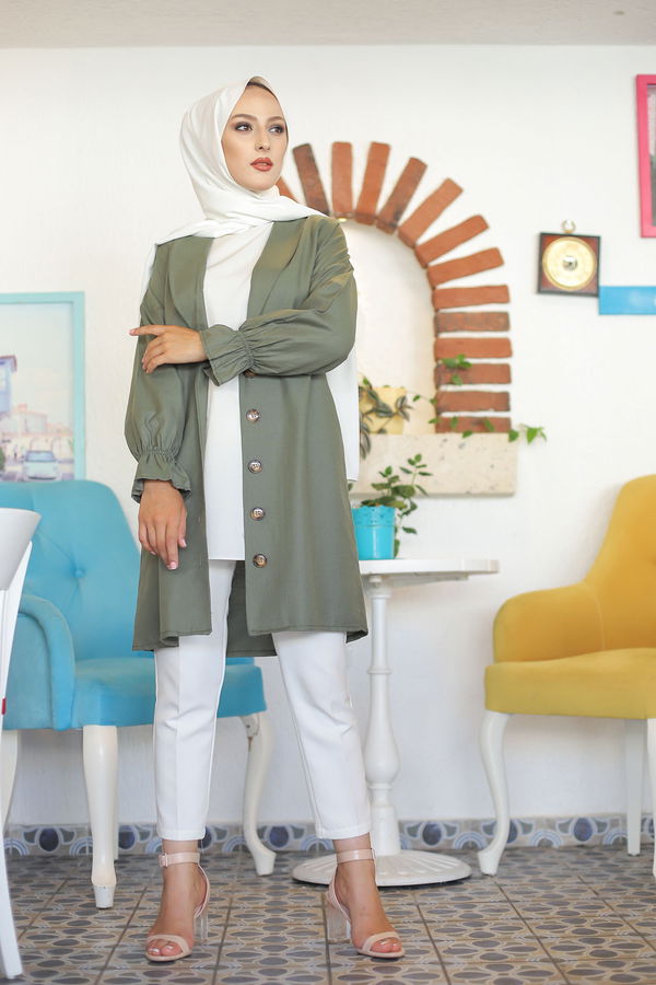 Ceket Haki - 3018 HAKİ