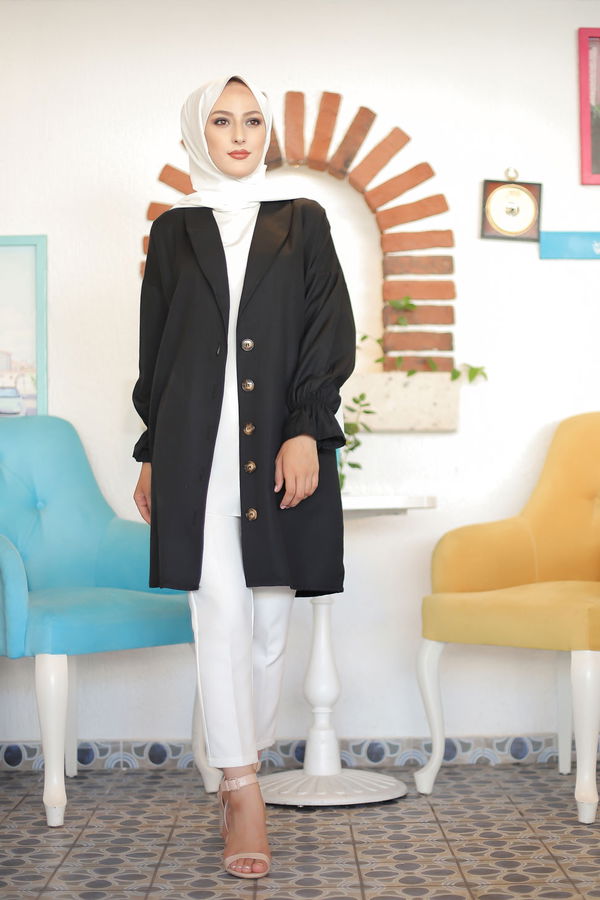 Ceket Siyah - 3018 SİYAH