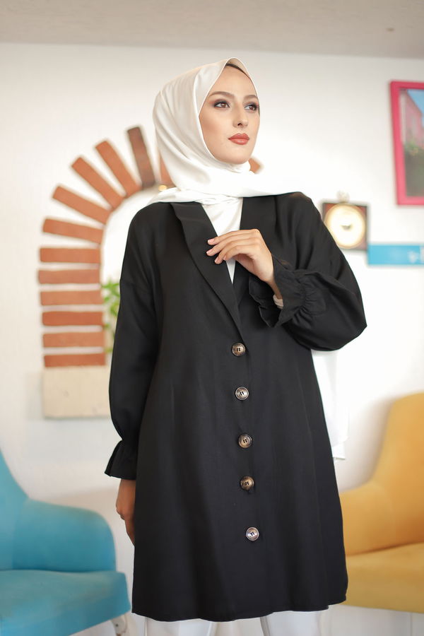 Ceket Siyah - 3018 SİYAH