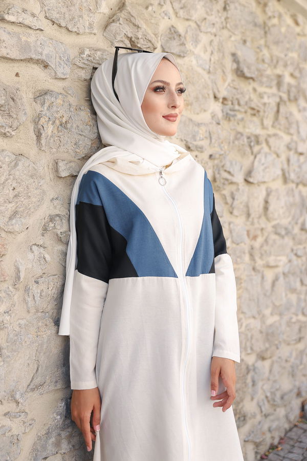 3082 KAPSONLU TUNİK Petrol - 3082