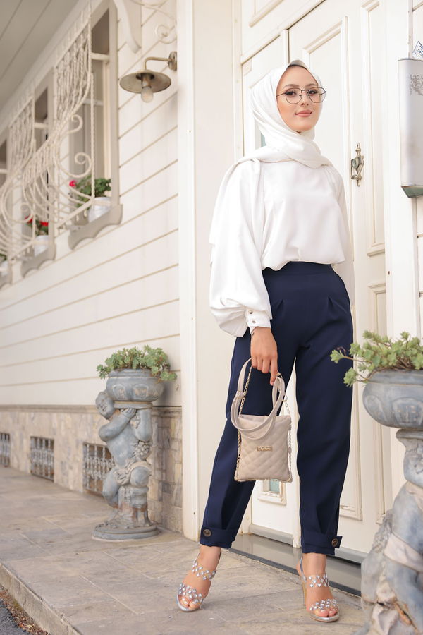 PANTOLON Lacivert - 8563 LACİVERT