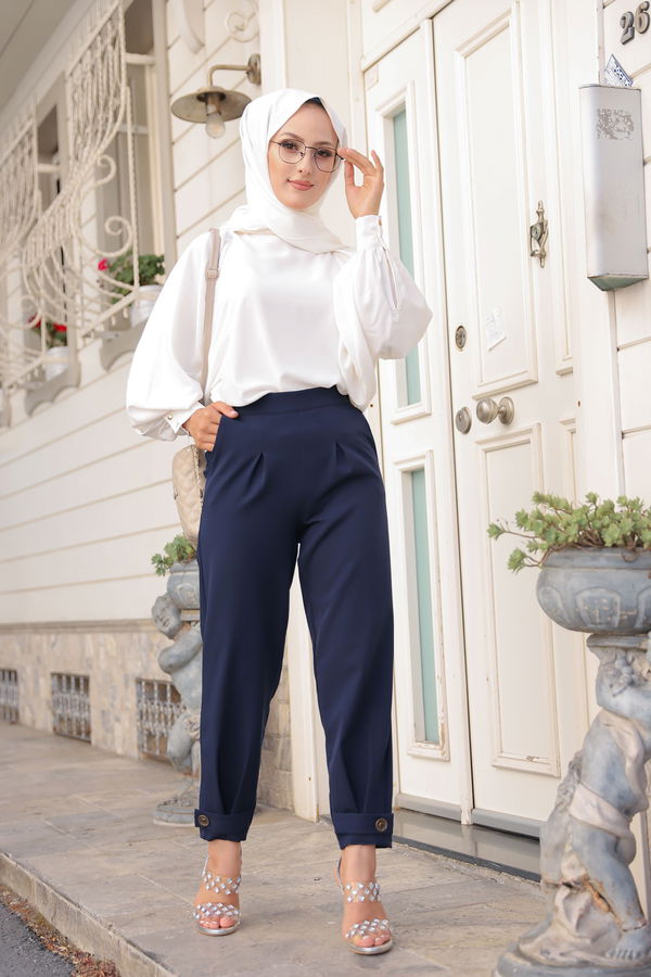 PANTOLON Lacivert - 8563 LACİVERT