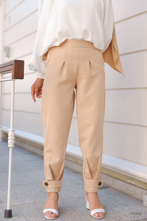 PANTOLON Bej - 8563 BEJ