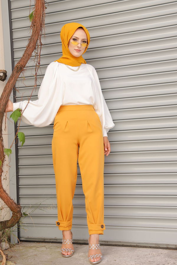 PANTOLON Sarı - 8563