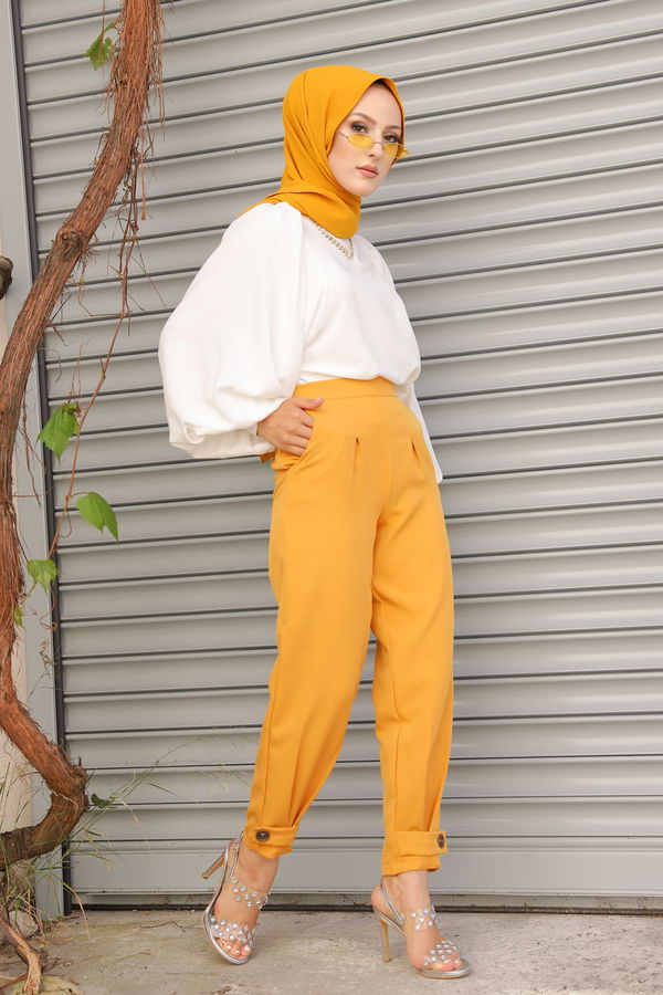 PANTOLON Sarı - 8563