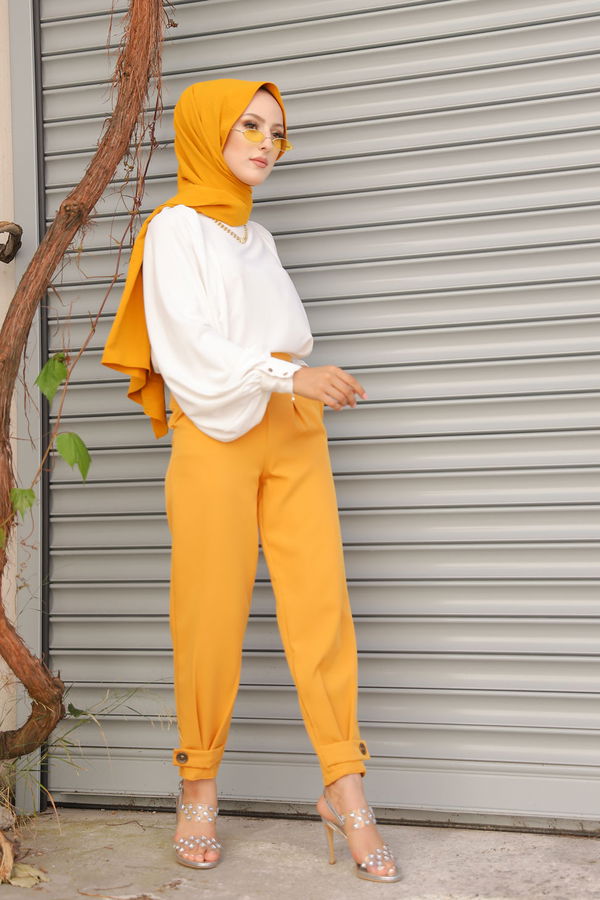 PANTOLON Sarı - 8563