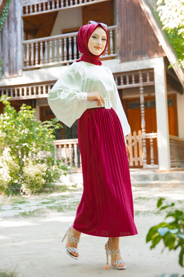 PILISELI ETEK Bordo - 3234