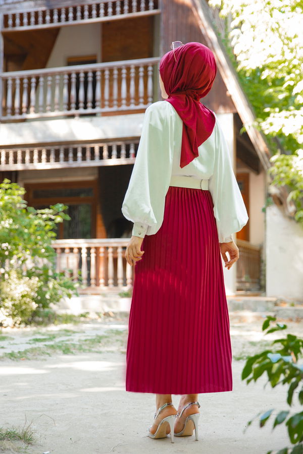 PILISELI ETEK Bordo - 3234