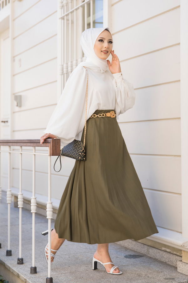 PILISELI ETEK Haki - 3219 HAKİ