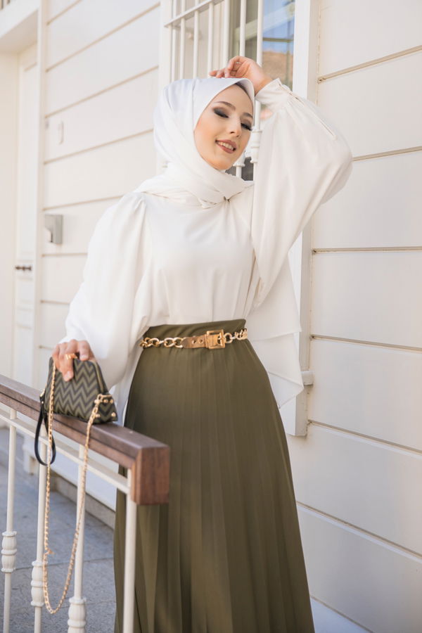 PILISELI ETEK Haki - 3219 HAKİ