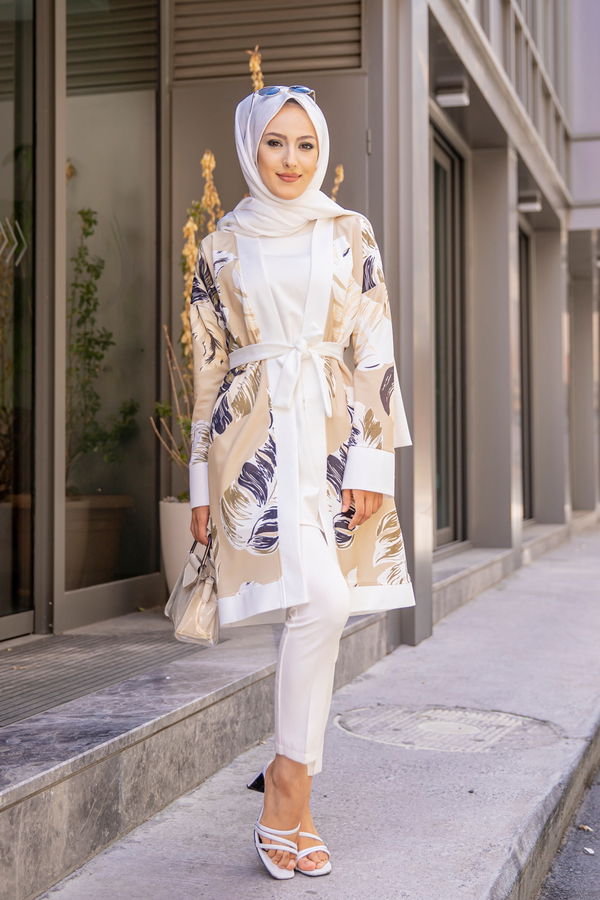 9058 HIRKA Bej - 9058