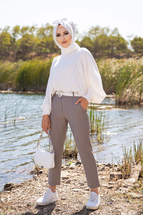 PANTOLON Bej - 8601
