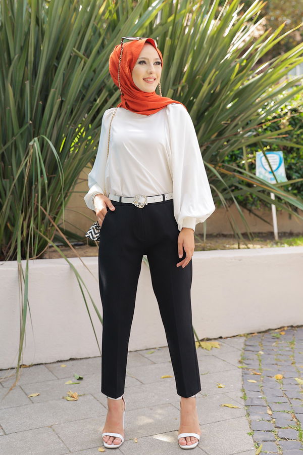 PANTOLON Siyah - 8580 SİYAH