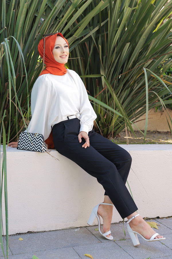 PANTOLON Siyah - 8580 SİYAH