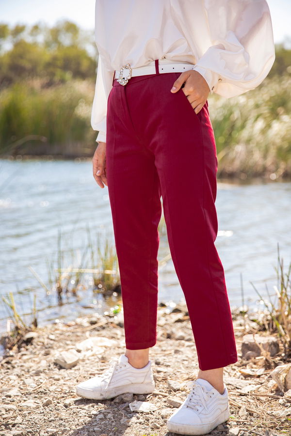 PANTOLON Bordo - 8580 BORDO