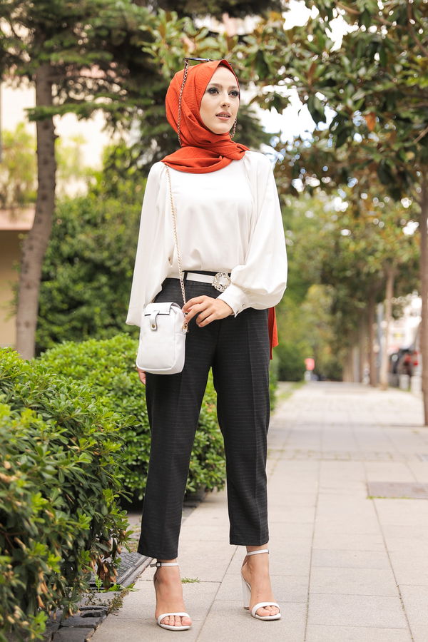 8597 PANTOLON Antrasit - 8597 ANTRASİT