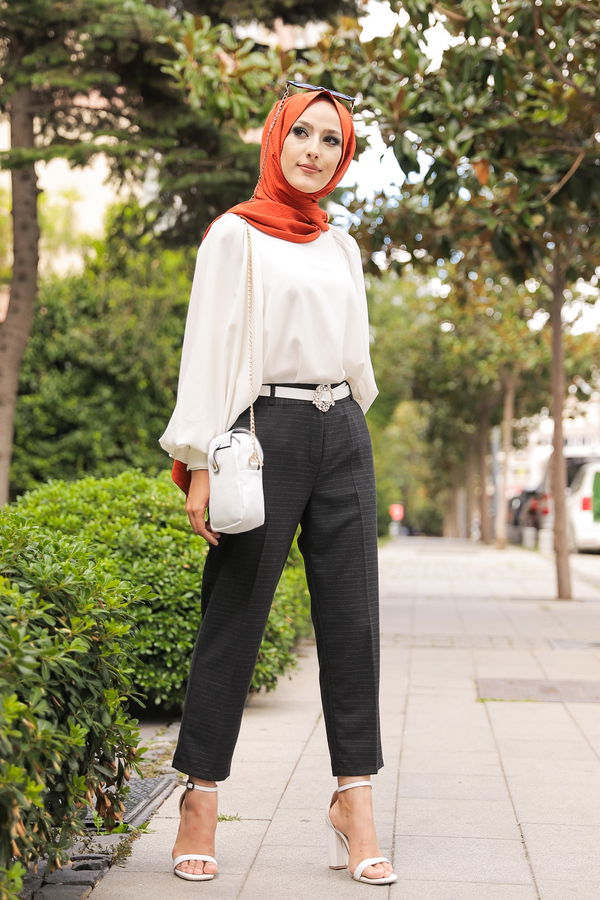 8597 PANTOLON Antrasit - 8597 ANTRASİT