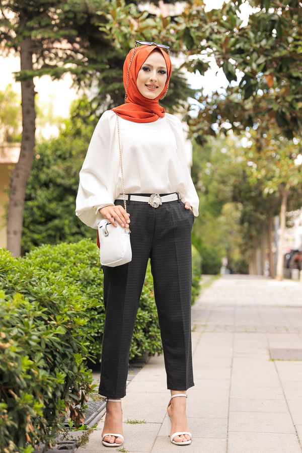 8597 PANTOLON Antrasit - 8597 ANTRASİT