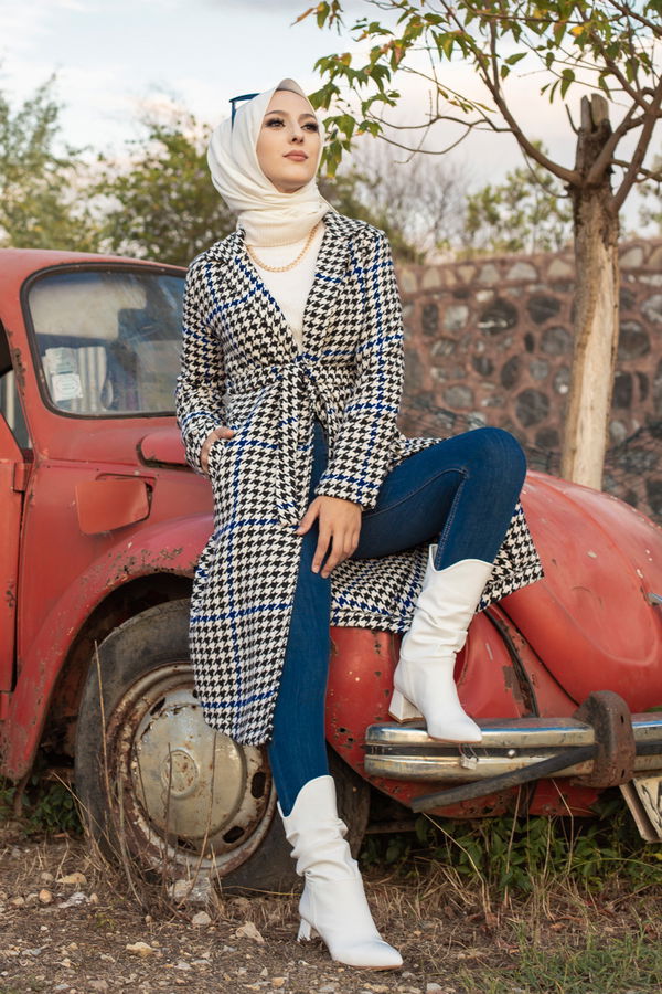 9075 CEKET Mavi - 9075 MAVİ