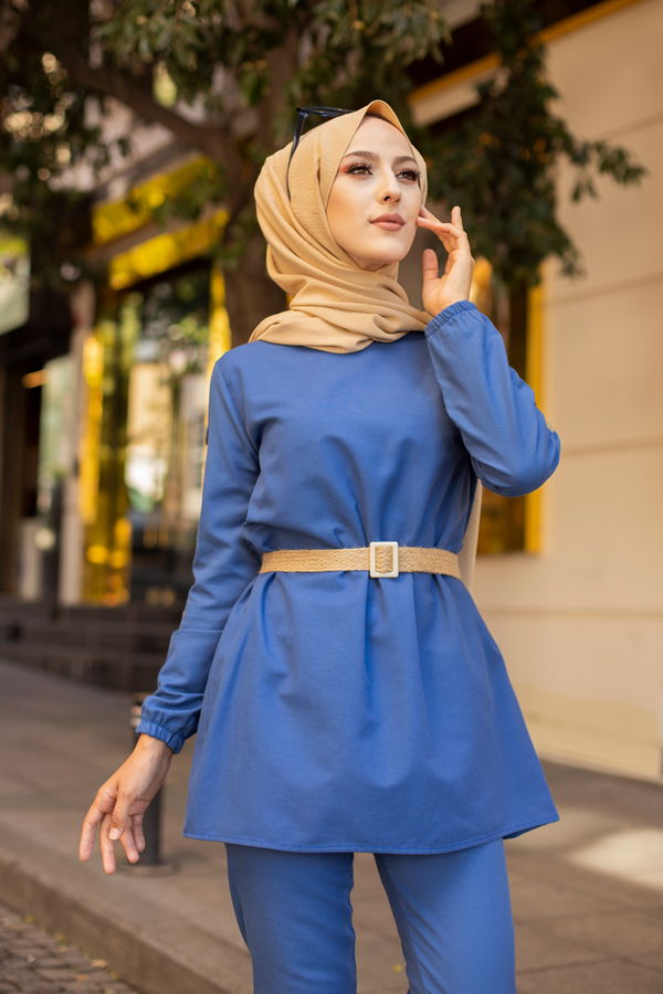 Tunık Pantolon Mavi - 2792 MAVİ