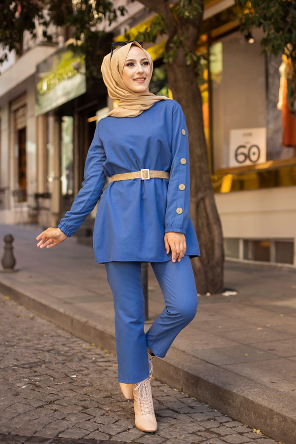 Tunık Pantolon Mavi - 2792 MAVİ