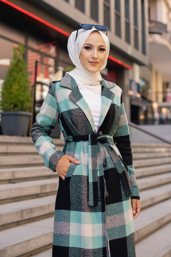 9074 CEKET Yeşil - 9074 YEŞİL