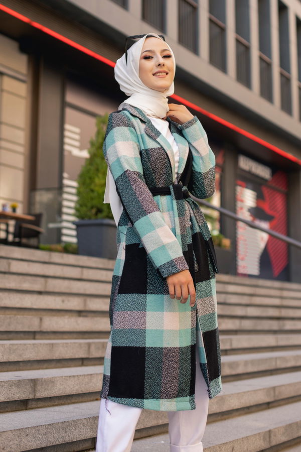 9074 CEKET Yeşil - 9074 YEŞİL