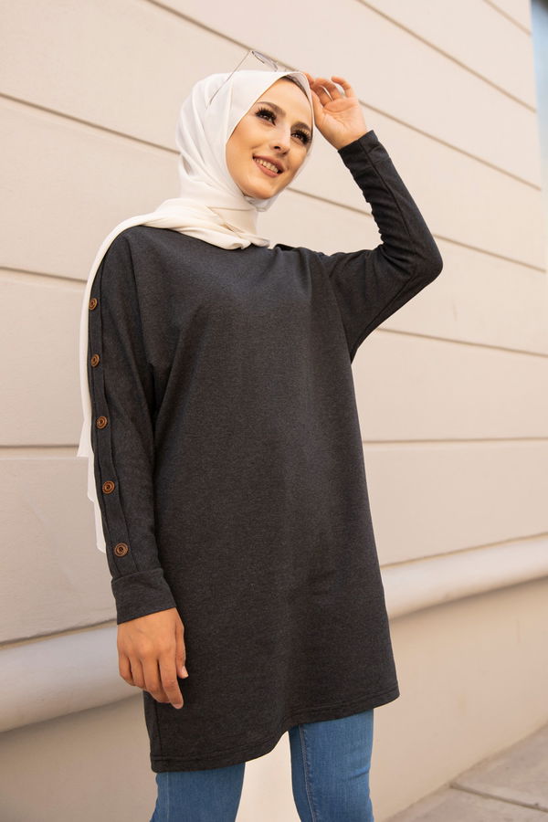 YARASA KOL TUNIK Antrasit - 2811