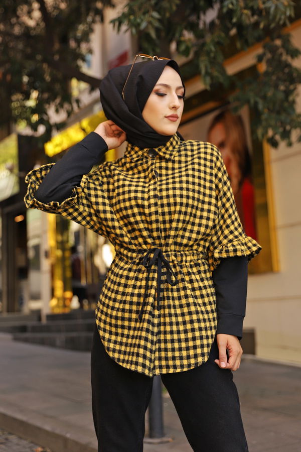 9083 CEKET Sarı - 9083