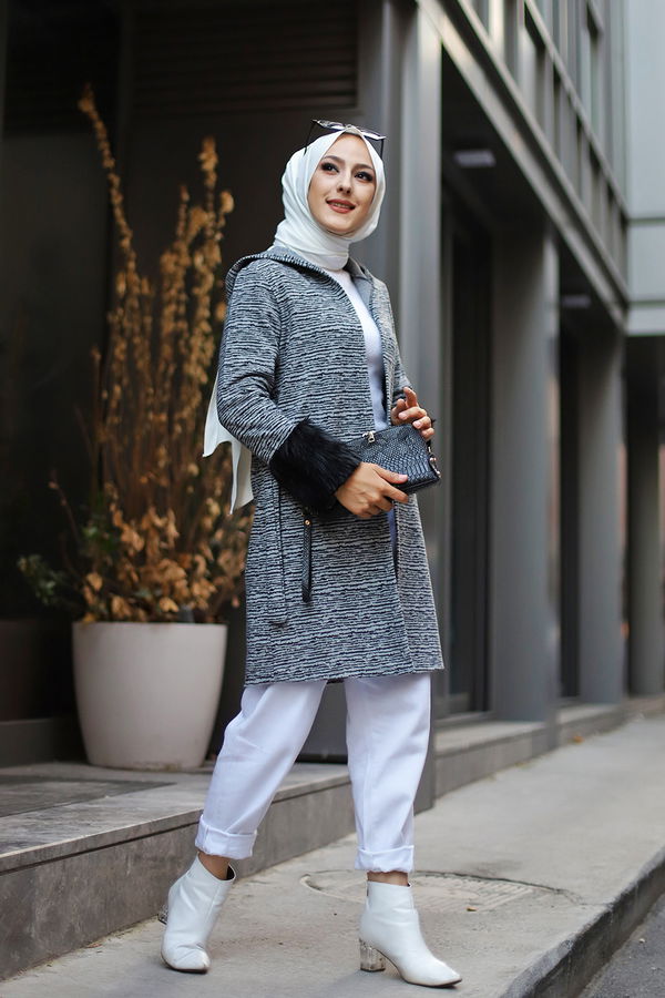 KUSAKLI KAP Gri - 8630 GRİ
