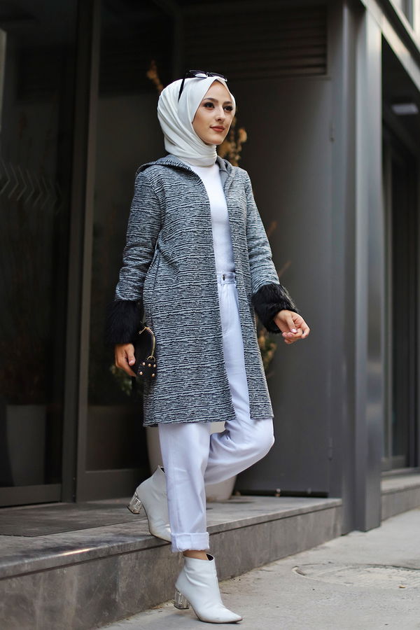 KUSAKLI KAP Gri - 8630 GRİ