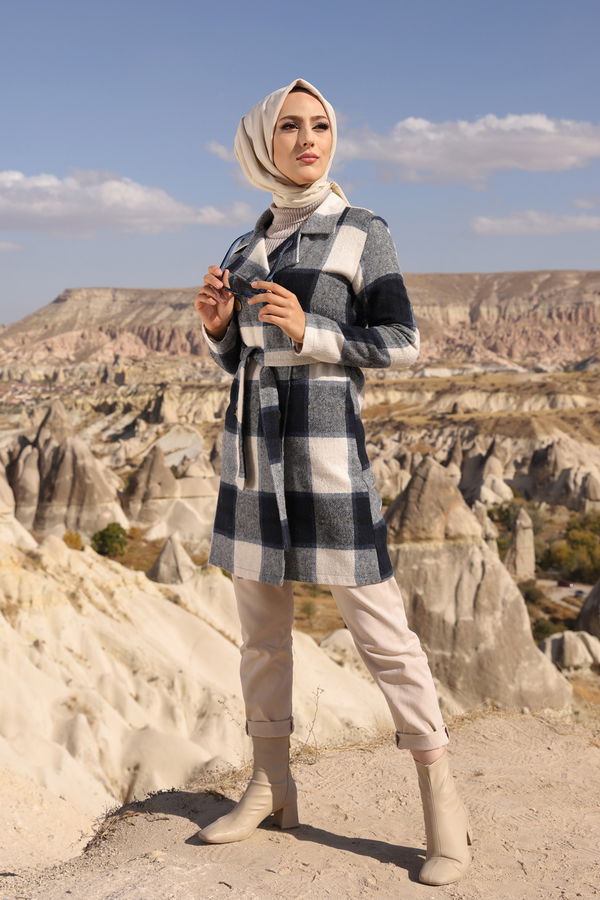 3315 KAP - Siyah - 46 Lacivert - 3315