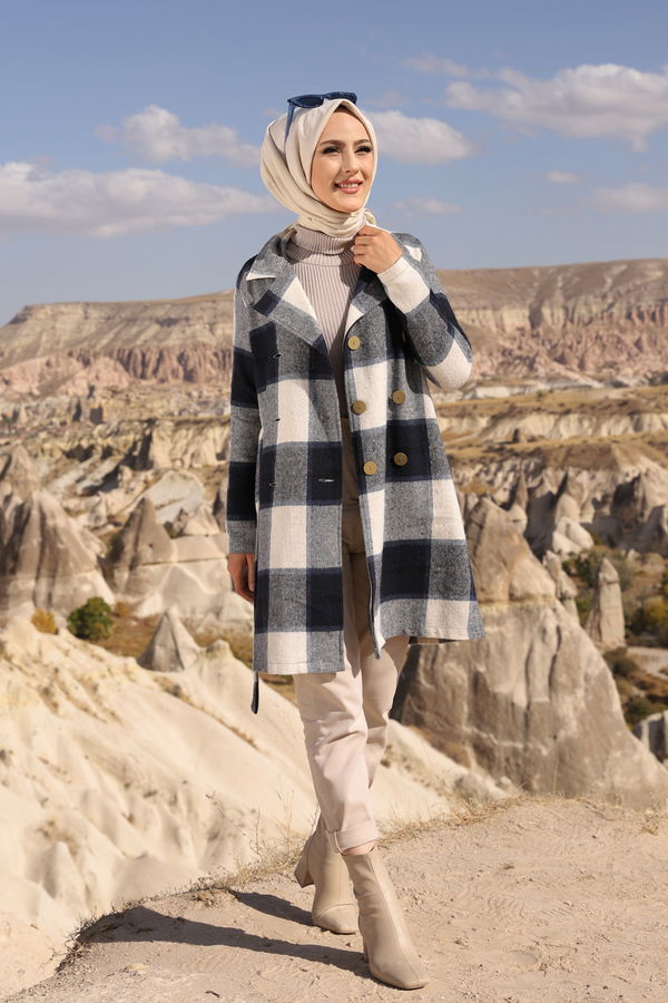 3315 KAP - Siyah - 46 Lacivert - 3315
