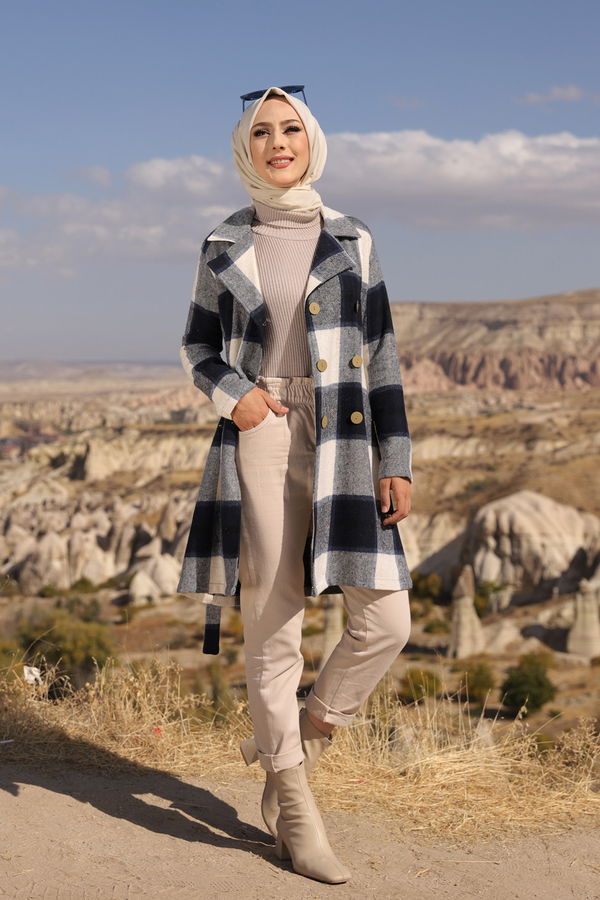 3315 KAP - Siyah - 46 Lacivert - 3315
