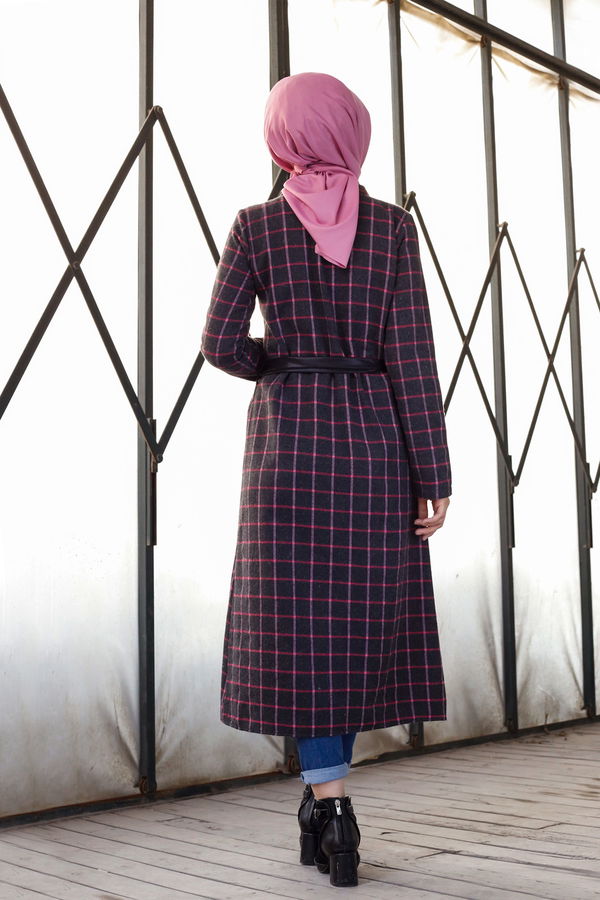 3338 TUNIK - Yeşil - 46 Antrasit - 3338