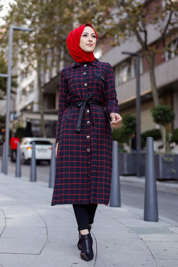 3338 TUNIK - Yeşil - 46 Lacivert - 3338 LACİVERT