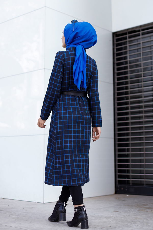 3338 TUNIK - Yeşil - 46 Lacivert - 3338 LACİVERT
