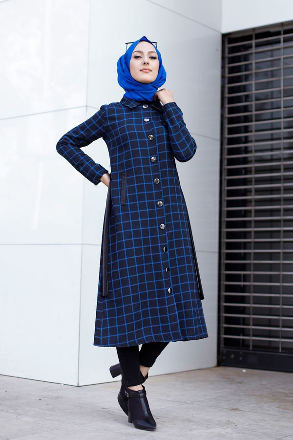 3338 TUNIK - Yeşil - 46 Lacivert - 3338 LACİVERT