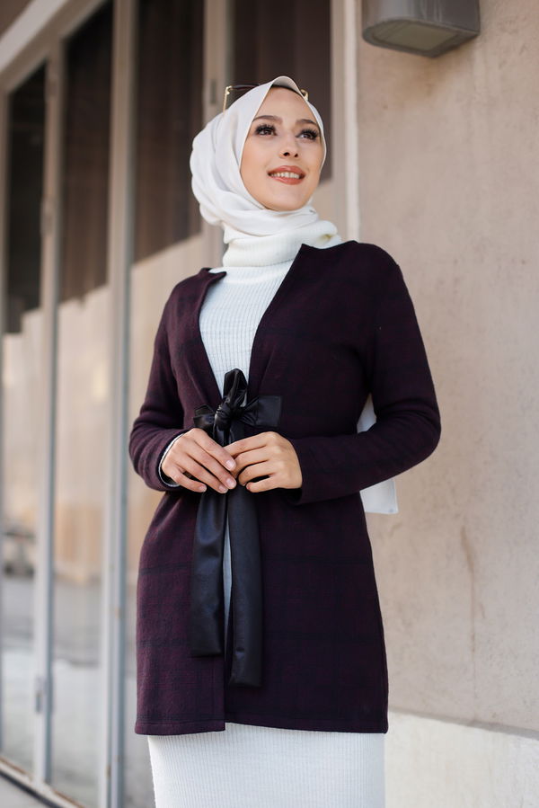 3339 CEKET - Siyah Mürdüm - 46 Mürdüm - 3339 MÜRDÜM