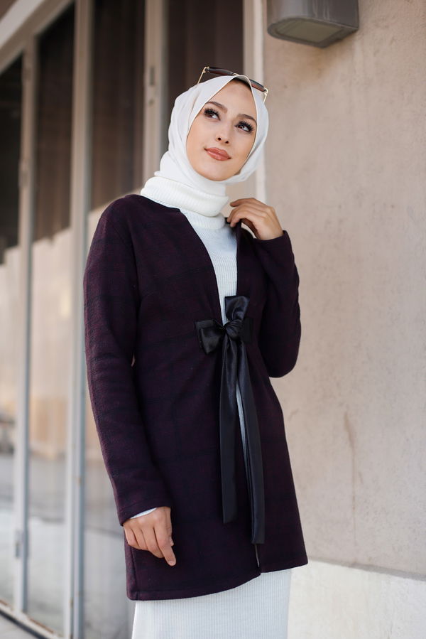 3339 CEKET - Siyah Mürdüm - 46 Mürdüm - 3339 MÜRDÜM