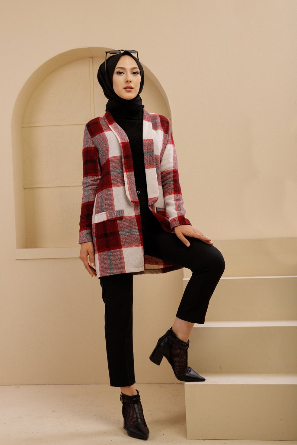 3389 CEKET Bordo - 3389